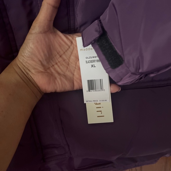 Junior Madden Girl XL/TG Yellow,Coat Puffer NWT MSRP-$120 - Picture 5 of 5